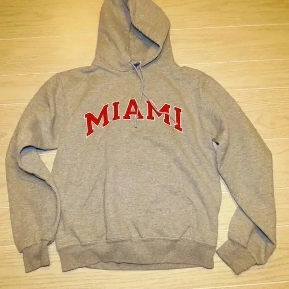 Champion Miami Hoodie Sweatshirt Size Small